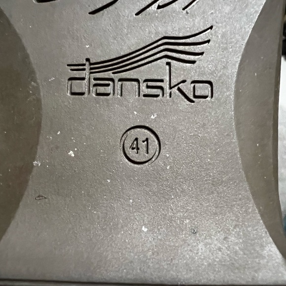 Dansko Reece Sandal for Women - Memory Foam and Cork Footbed Sz 10 Brown Leather - Picture 6 of 7